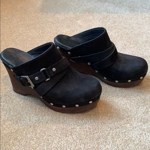 UGG Black Clogs